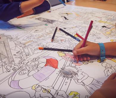 Acitivités pour les enfants, dessin, camping La Siesta LA tranche sur mer - Camping La Siesta | La Faute sur Mer