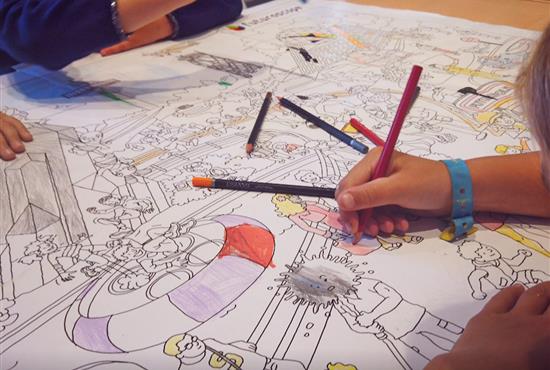 Acitivités pour les enfants, dessin, camping La Siesta LA tranche sur mer - Camping La Siesta | La Faute sur Mer