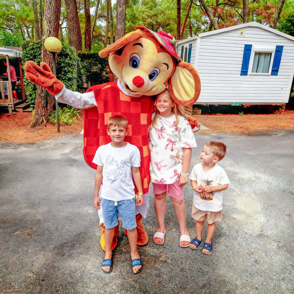 Children animations camping vendée