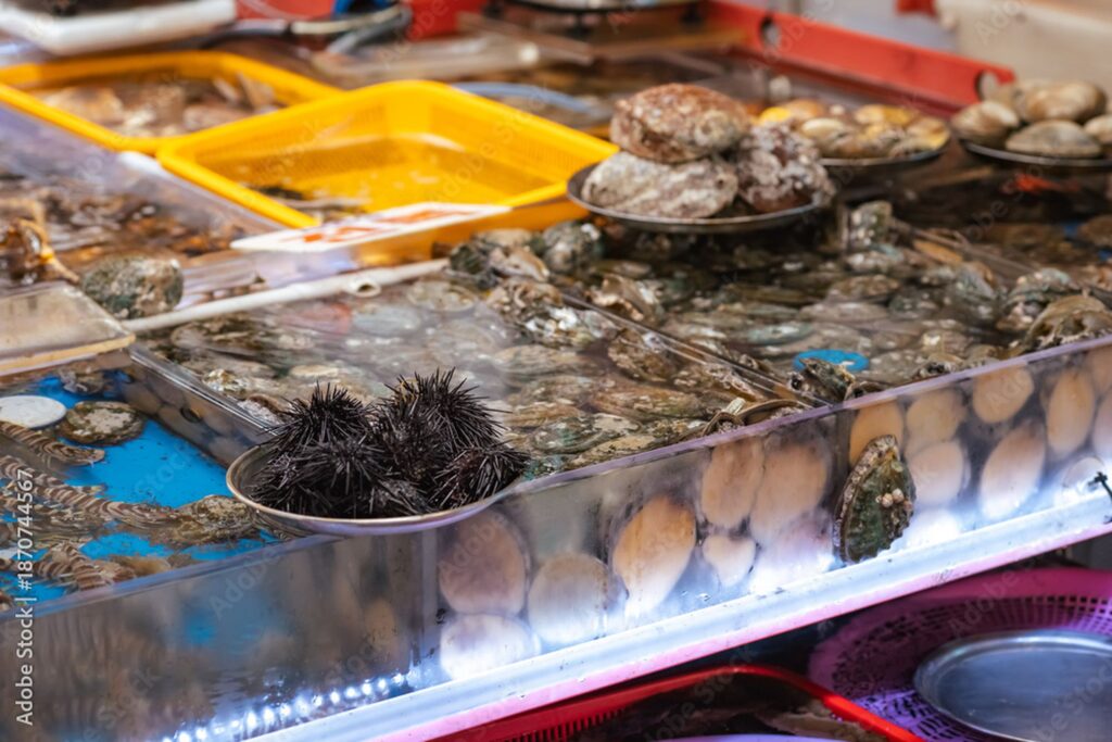 Fruits mer Port de l'Aiguillon