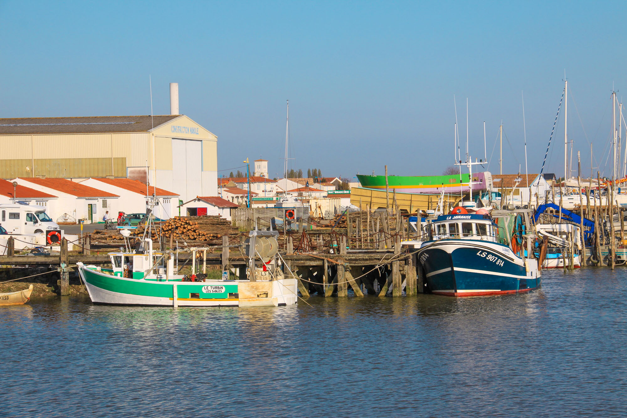 Le port de L' Aiguillon sur Mer