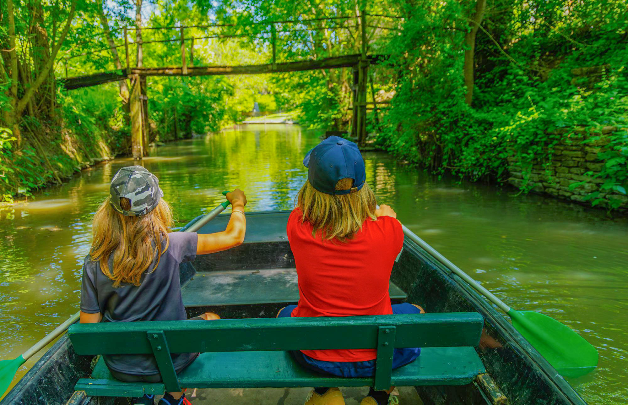 Marais Poitevin porche du camping la siesta