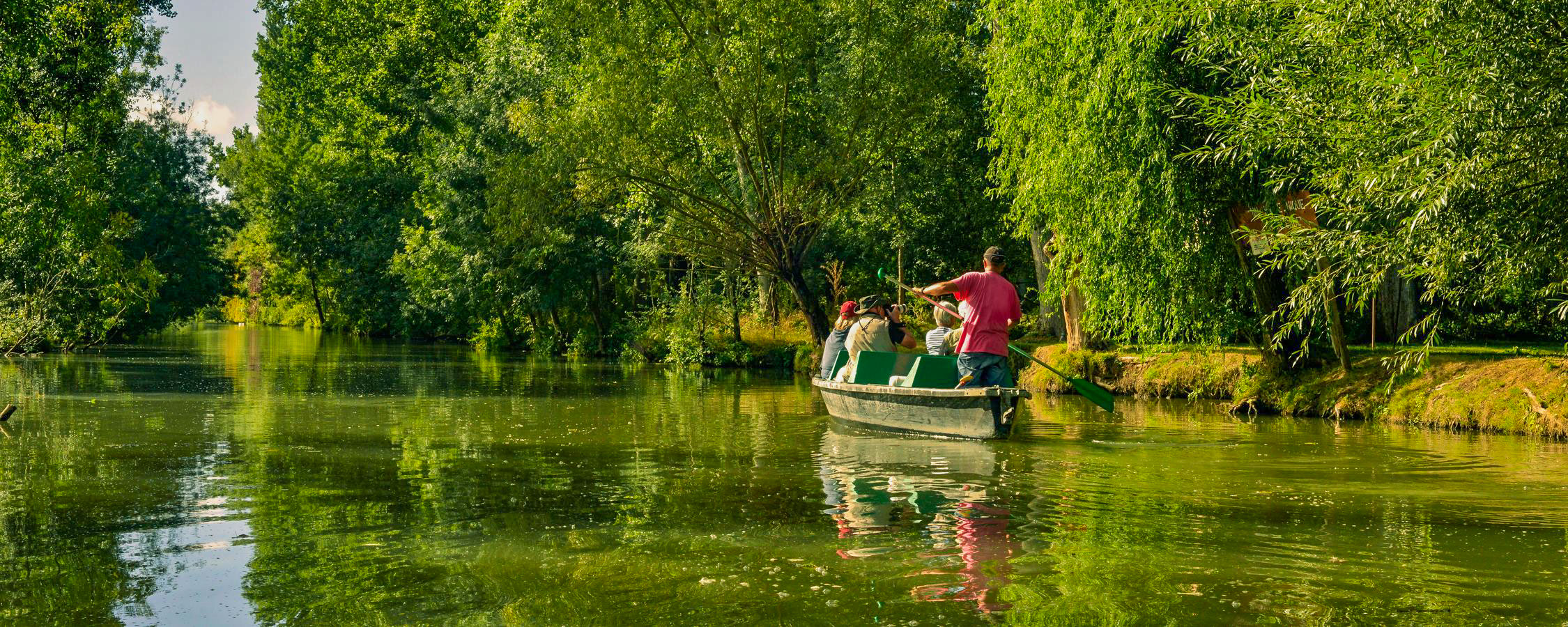 Visite sur le Marais Poitevin