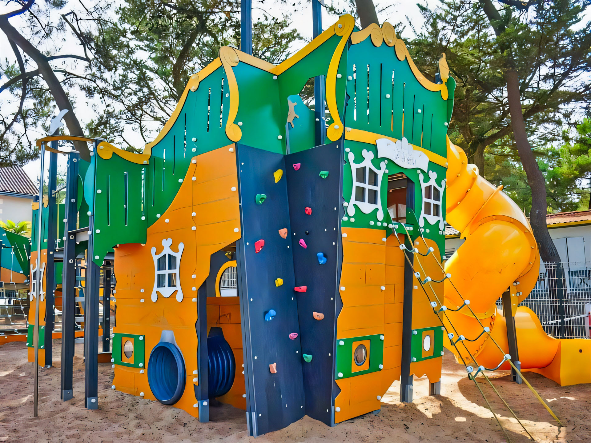 bateau pirate camping la siesta