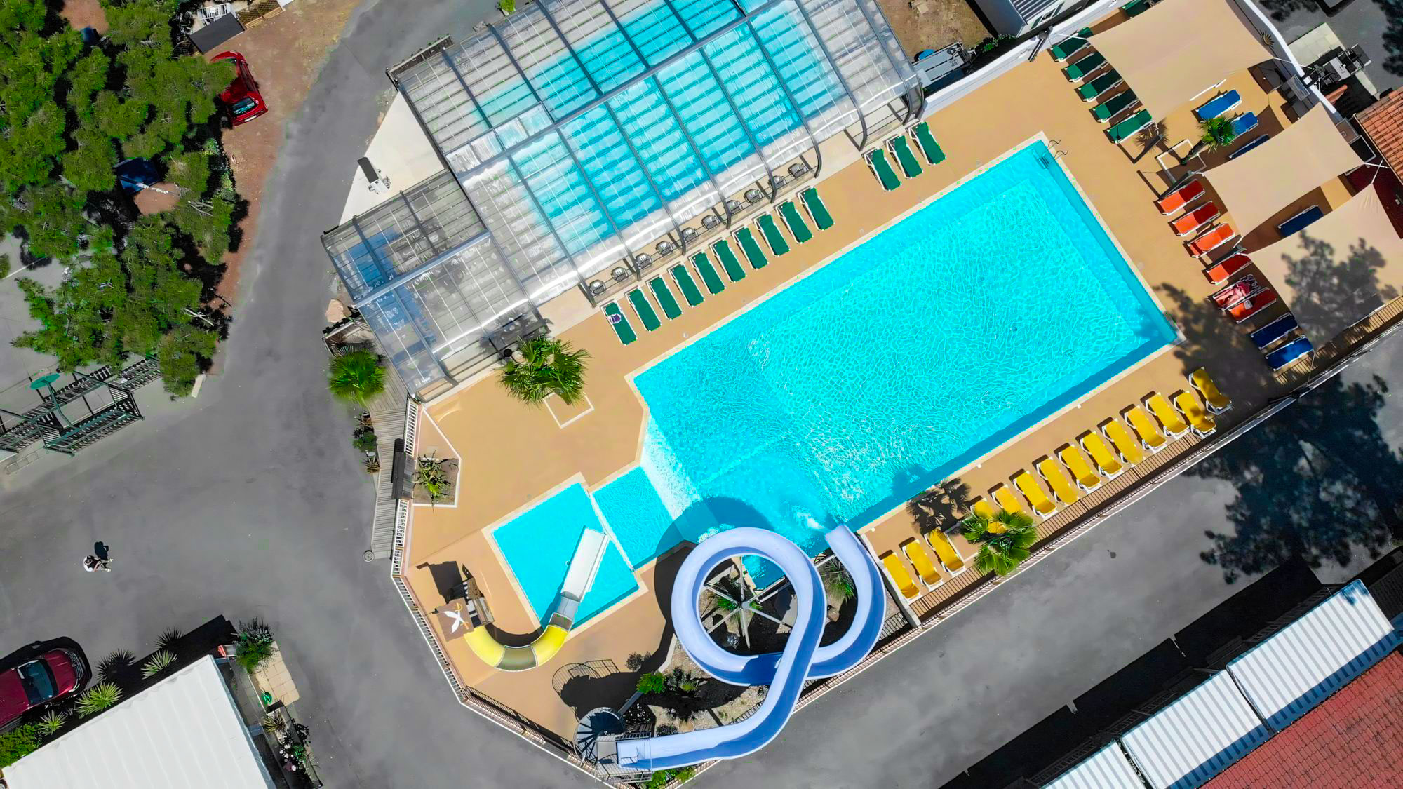 camping avec piscine chauffée vendée La Faute sur Mer