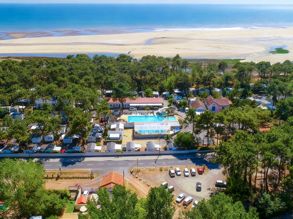 camping la siesta from the sky