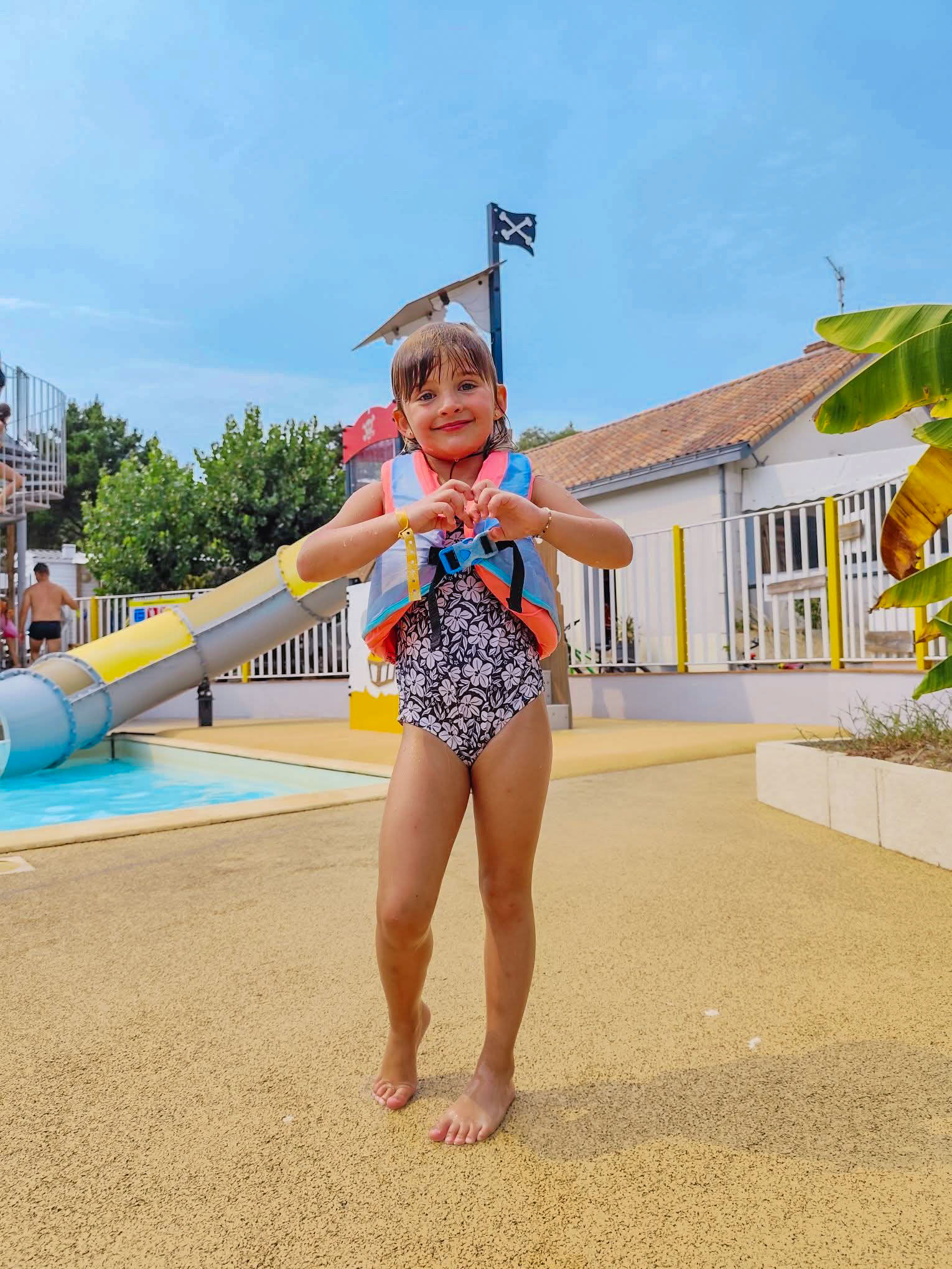 children swimming pool camping la siesta