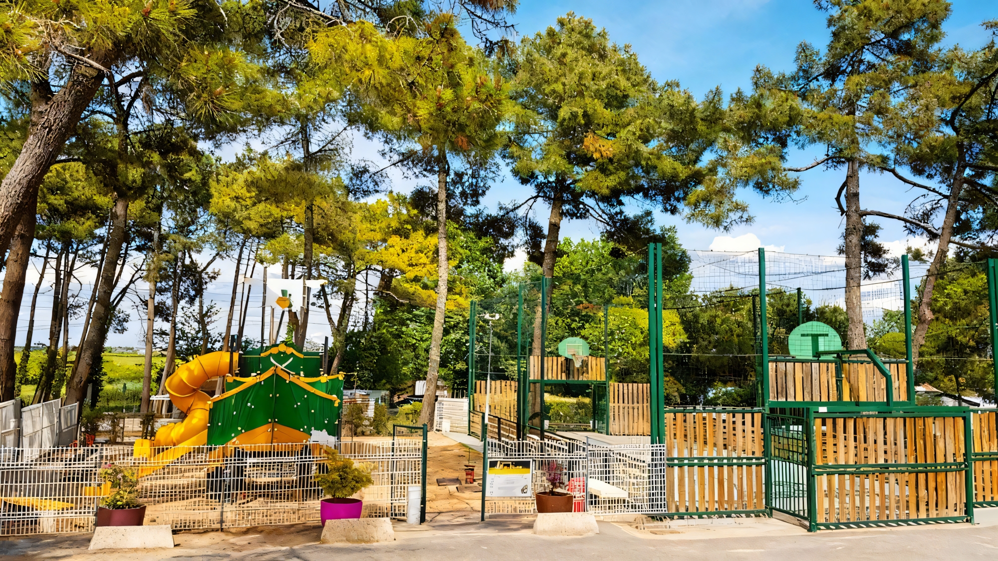 espace multisports camping la siesta