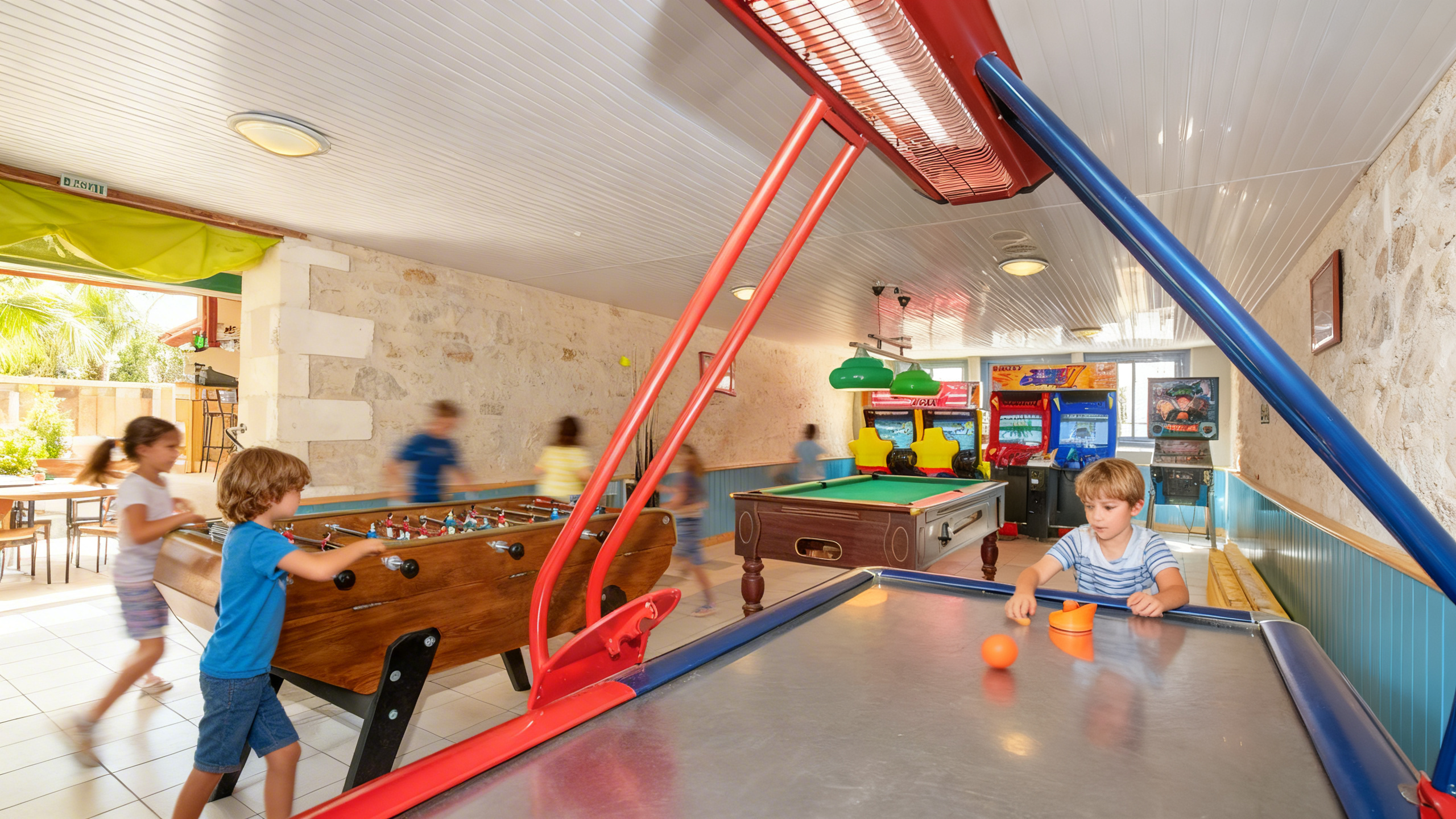 espaces arcade camping la u=siesta