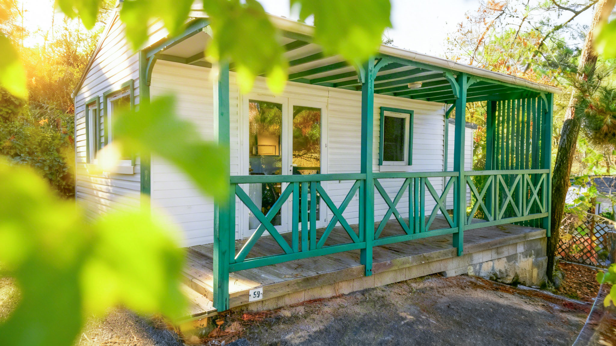 location chalet camping la siesta