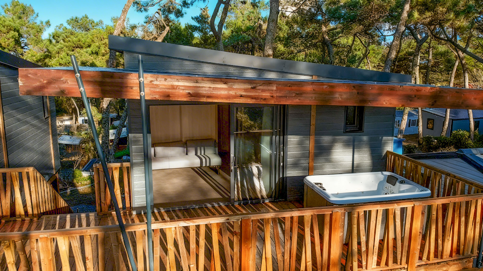 unusual chalet rental seaside vendee