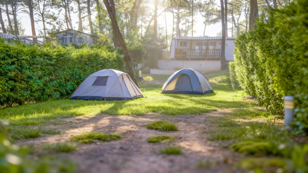 tent pitch rental camping la faute sur mer