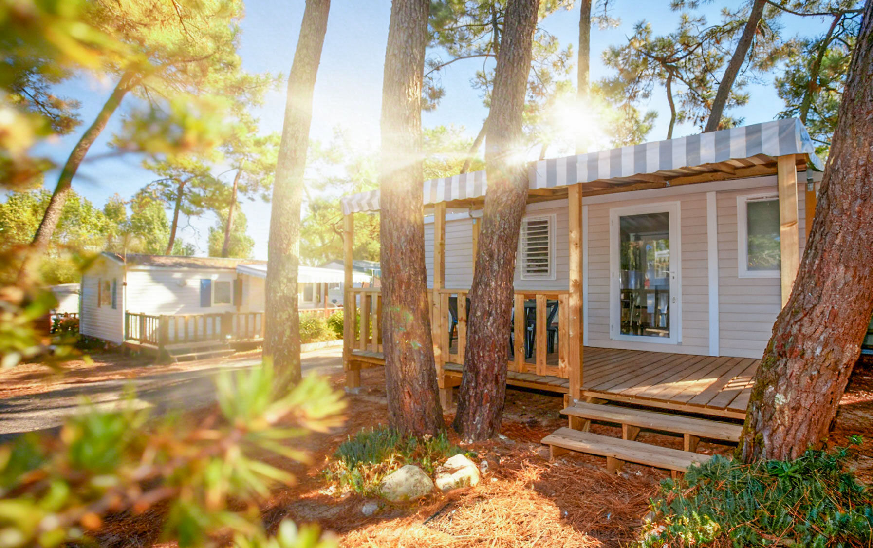 location mobil home petit prit la faute sur mer